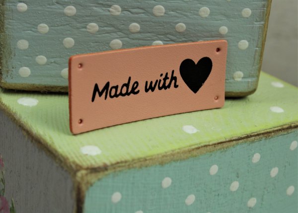 Label Made with Love rose´